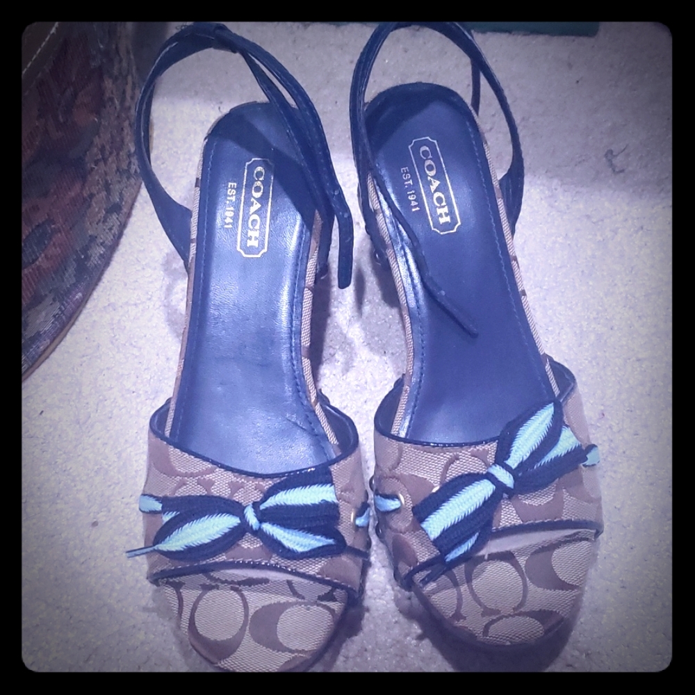 Coach sandals